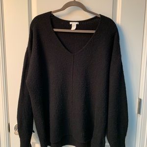 Front Seam Detail Sweater